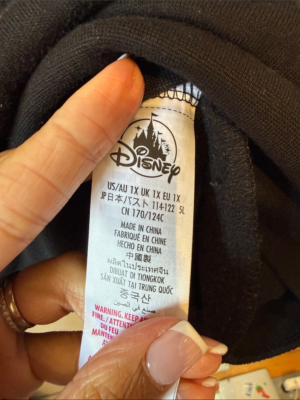 Disney HER UNIVERSE Mickey and Minnie Mouse ghost quarter zip 1X - Picture 7 of 9